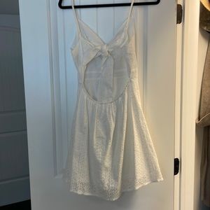 White Eyelet Dress